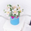 Нежность весны - коробка с белыми орхидеями 3