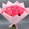 Великолепие - букет из розовых роз 2